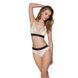 Трусики с широкой резинкой и кружевом Passion PS001 PANTIES S, ecru SO4165 фото 2