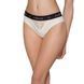 Трусики с широкой резинкой и кружевом Passion PS001 PANTIES S, ecru SO4165 фото 1