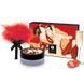 Вкусная пудра для оральных ласк Shunga Body Powder Sparkling Strawberry Wine, 75 г, аромат клубники SX0590 фото 1