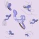 Смарт-вибратор Magic Motion Ponder Purple, двойная стимуляция, виброяйцо+язычок для клитора SX3228 фото 9