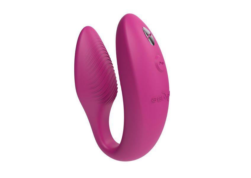 Смарт-вібратор для пар We-Vibe Sync 2 Rose, 10 віброрежимів, пульт ДК SO8761