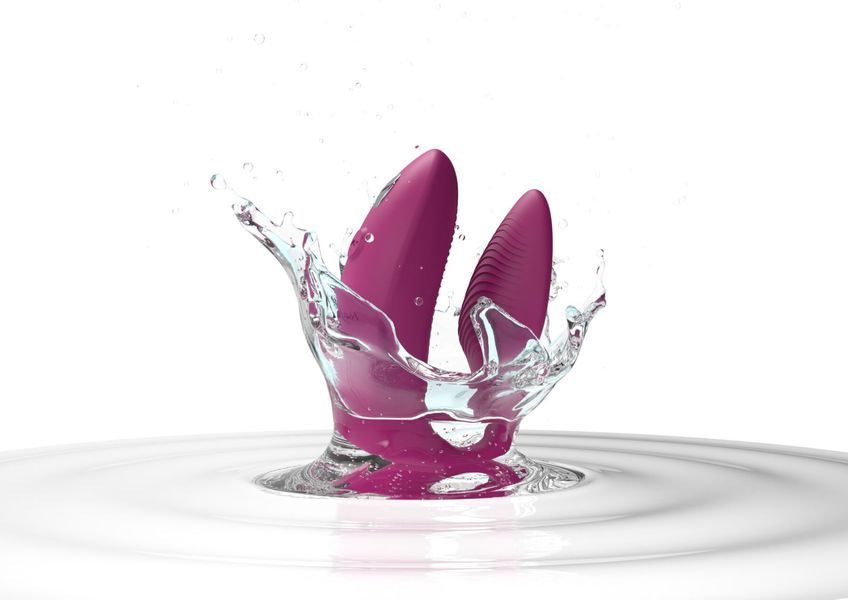 Смарт-вібратор для пар We-Vibe Sync 2 Rose, 10 віброрежимів, пульт ДК SO8761