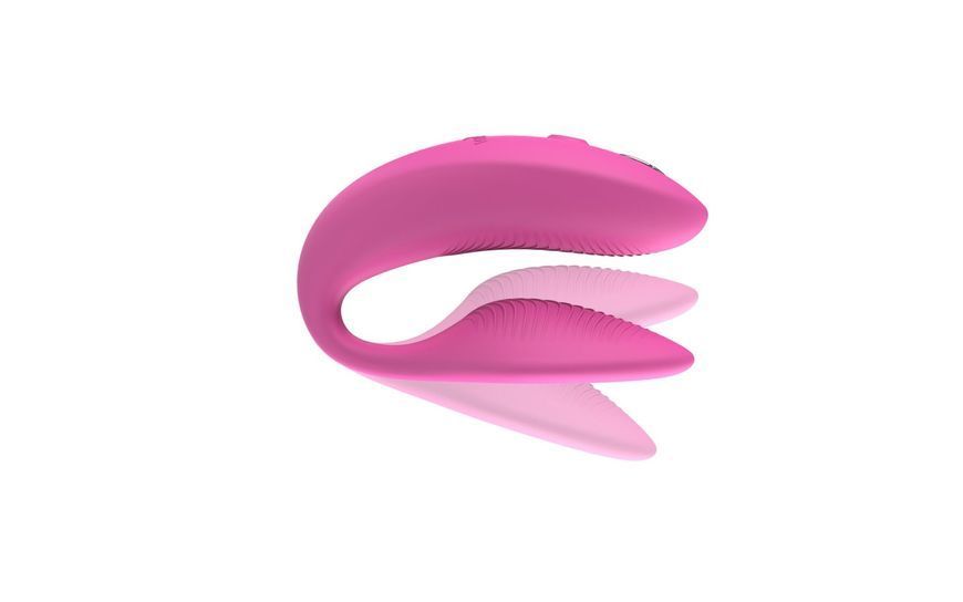 Смарт-вібратор для пар We-Vibe Sync 2 Rose, 10 віброрежимів, пульт ДК SO8761