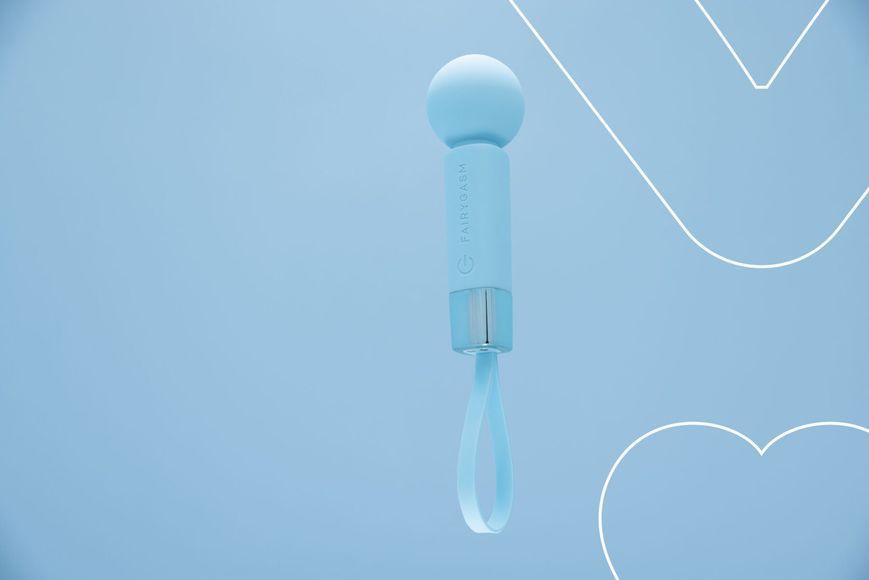 Мини-вибромассажер FairyGasm Pearlstasy blue SX0634