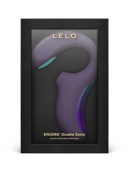 Клиторально-вагинальный звуковой стимулятор LELO Enigma Double Sonic Cyber Purple SX2553