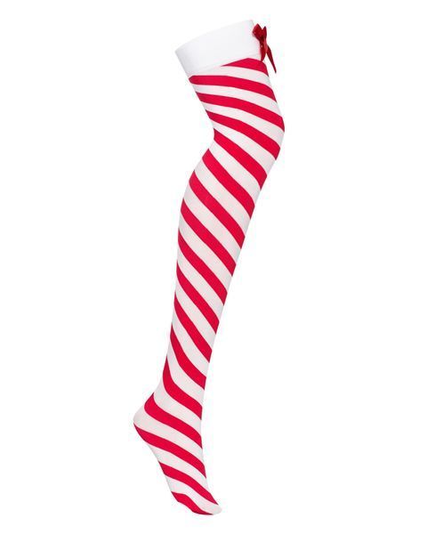 Чулки Obsessive Kissmas stockings L/XL SX3105