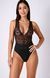 Боди Passion EVALIE BODY black L SX2918 фото 3