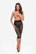 Спідниця Noir Handmade F302 Ambivalence, XXL, black, мереживо, довжина за коліна, шнурівка ззаду SX0253 фото 5