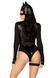 Эротический костюм кошечки Leg Avenue Fierce Feline S, боди, пояс с подвязкой, маска кошки SO9228 фото 2