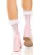 Носочки ажурные Leg Avenue Mini Bow Lace Anklet, белые, с рюшами, декор &mdash; бантики SX1047 фото 4