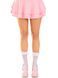 Носочки ажурные Leg Avenue Mini Bow Lace Anklet, белые, с рюшами, декор &mdash; бантики SX1047 фото 5