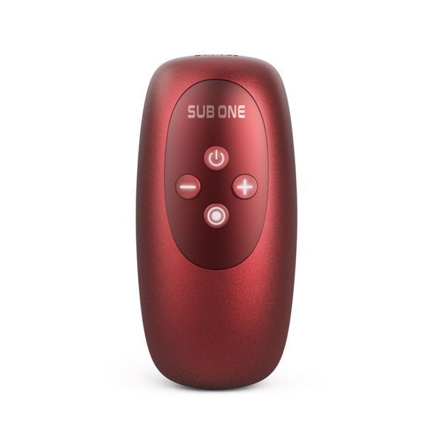 Мастурбатор с вибрацией Manwan SUB.ONE Velvet Red SX1379