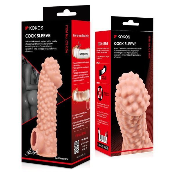 Насадка на член Kokos Cock Sleeve CS 004 L SX1458