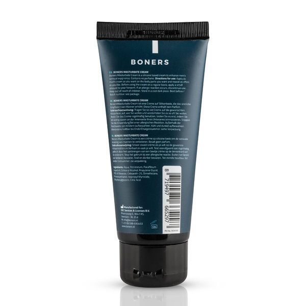 Крем для мастурбации Boners Masturbation Cream на водно-силиконовой основе SO8875