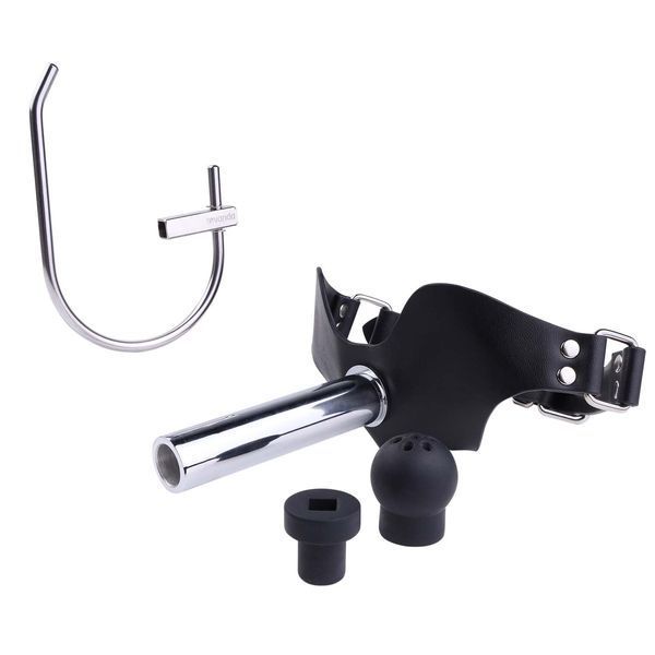 Набор для доминирования LOCKINK SEVANDA Objectification Bathroom Set, маска и 4 насадки SX0894