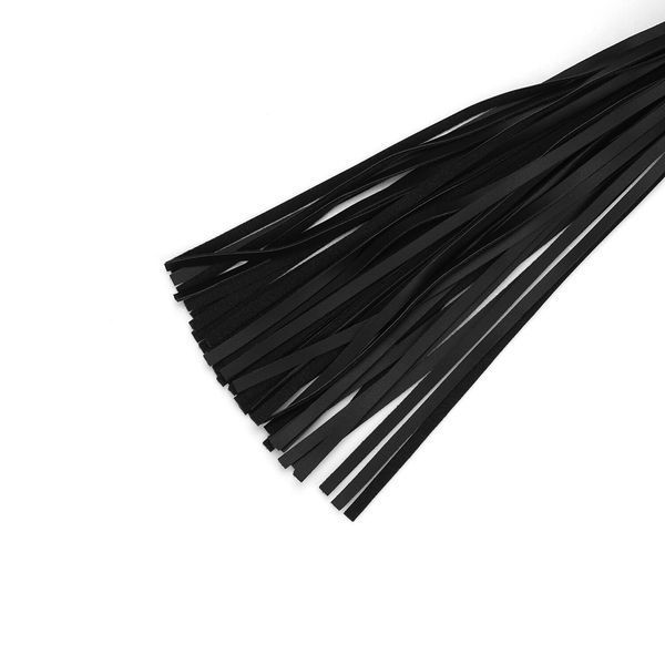 Флогер Liebe Seele Black Organosilicon Flogger, 44 см, екошкіра SO9488