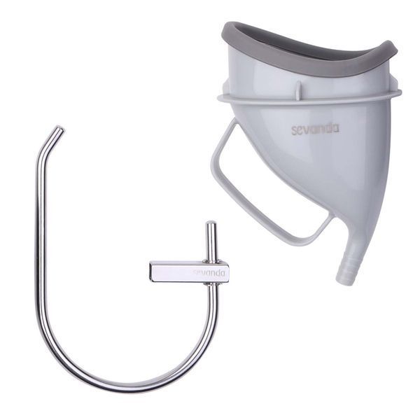 Набор для доминирования LOCKINK SEVANDA Objectification Bathroom Set, маска и 4 насадки SX0894