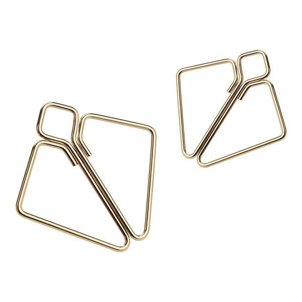 SX0844 Затискачі для сосків з важкою підвіскою LOCKINK Nipple Clamps with Heavy Pendant, золотисті SX0844