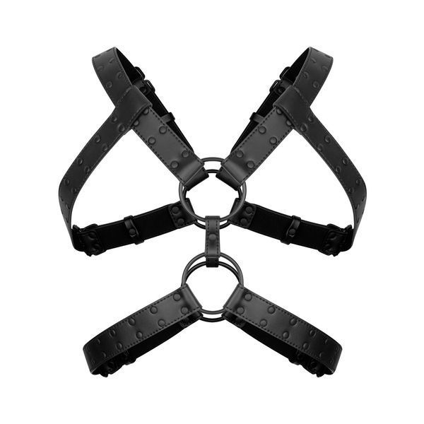 Портупея Bedroom Fantasies: Rocco Bondage Harness, чорна SO8827
