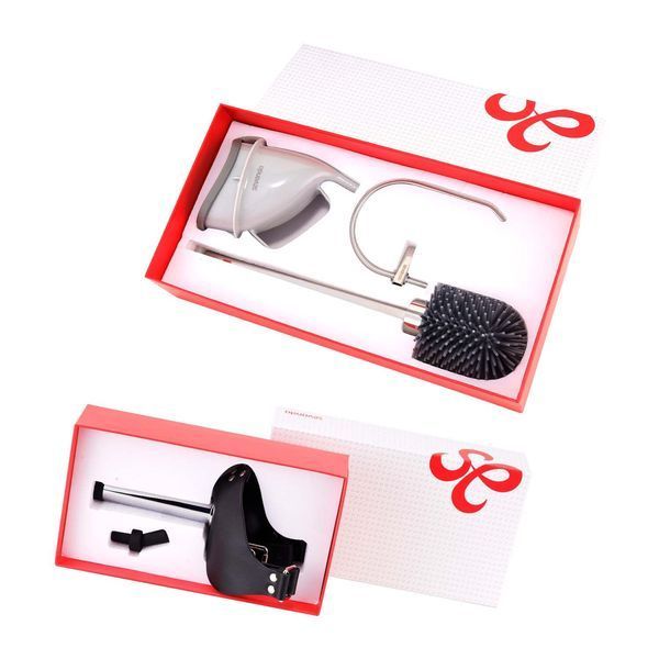 Набор для доминирования LOCKINK SEVANDA Objectification Bathroom Set, маска и 4 насадки SX0894