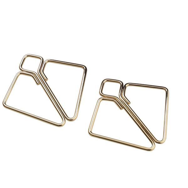 SX0844 Затискачі для сосків з важкою підвіскою LOCKINK Nipple Clamps with Heavy Pendant, золотисті SX0844