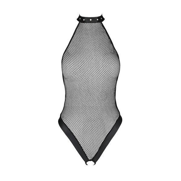 Боді-халтер з відкритим доступом Passion MOONLIGHT BODY L/XL black SO8448