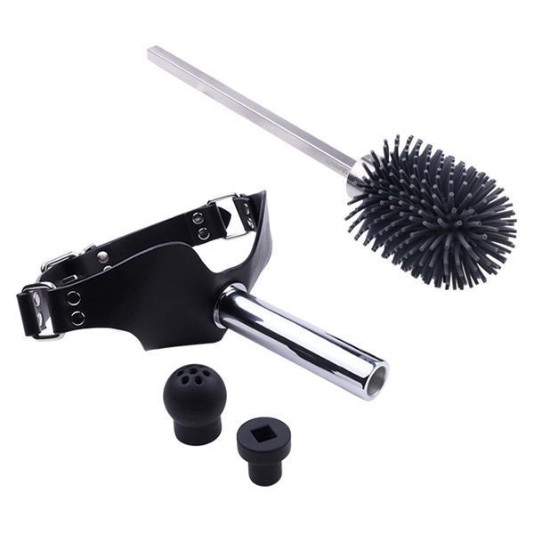 Набор для доминирования LOCKINK SEVANDA Objectification Bathroom Set, маска и 4 насадки SX0894