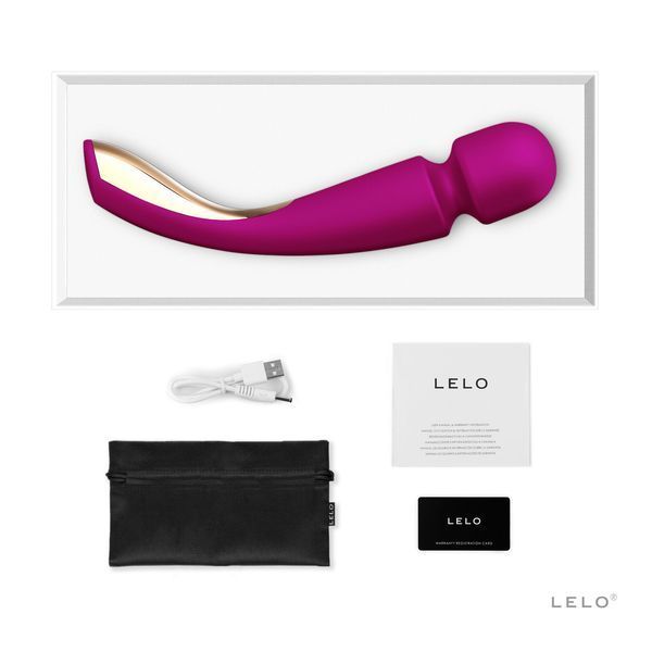 Вибромассажер LELO Smart Wand 2 Medium Deep Rose SO8098