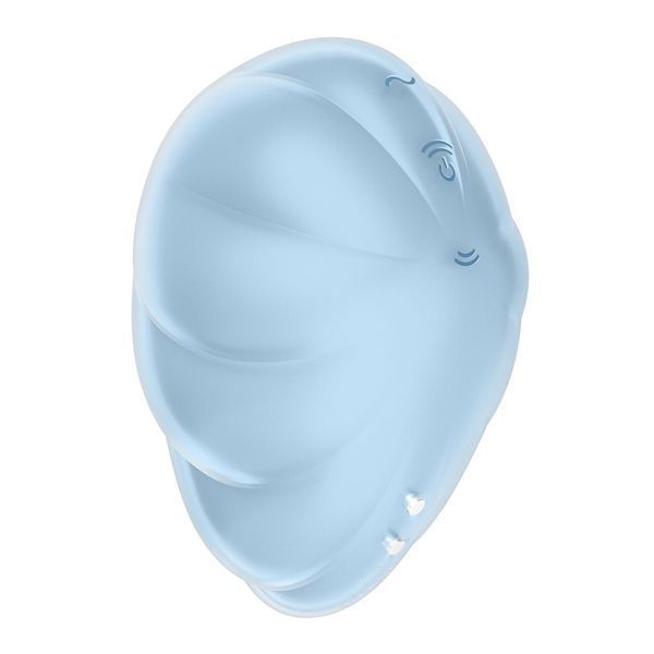 Вакуумний стимулятор з вібрацією Satisfyer Cloud Dancer Blue SO8974