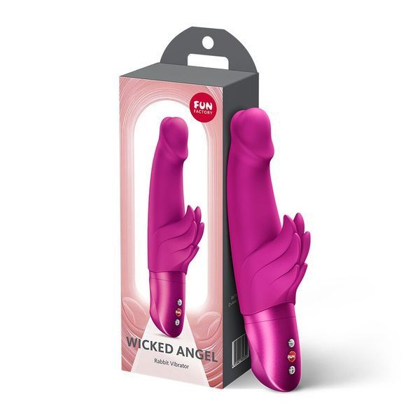 Вібратор-кролик Fun Factory Wicked Angel Magenta SX3722