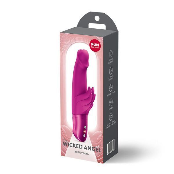 Вібратор-кролик Fun Factory Wicked Angel Magenta SX3722