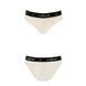 Трусики с широкой резинкой и кружевом Passion PS001 PANTIES XL, ecru SO4166 фото 4