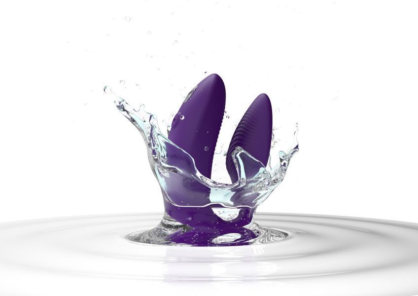 Смарт-вибратор для пар We-Vibe Sync 2 Purple, 10 виброрежимов, пульт ДУ SO8762