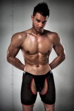 Чоловічі трусики-шорти Passion 012 THONG black XXL/XXXL PSM0123