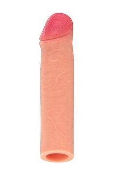 Насадка на член Real Body &mdash; Real Extender BEAST з відкритою головкою SO3719