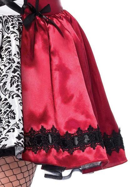 Еротичний костюм Червоної шапочки Leg Avenue Gothic Red Riding Hood 1X&ndash;2X, сукня, накидка SO9126