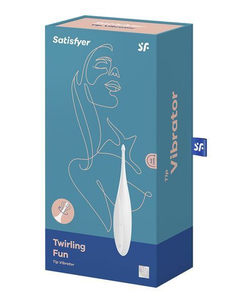 Вібратор для клітора Satisfyer Twirling Fun White SO5418
