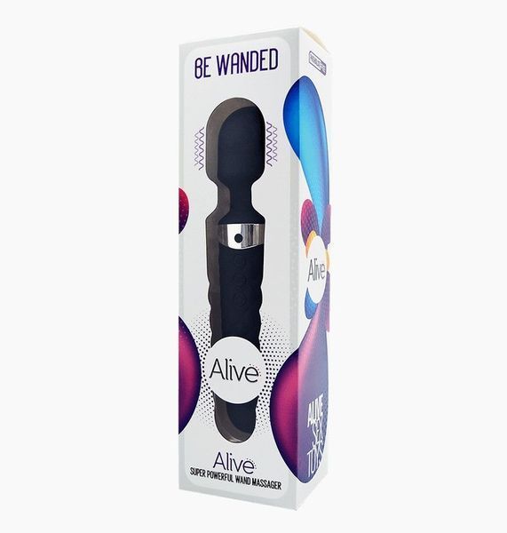 Мінівібромасажер Alive Be Wanded Black SO4474