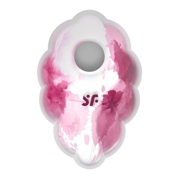 Вакуумний стимулятор з вібрацією Satisfyer Cloud Dancer Red SO8975