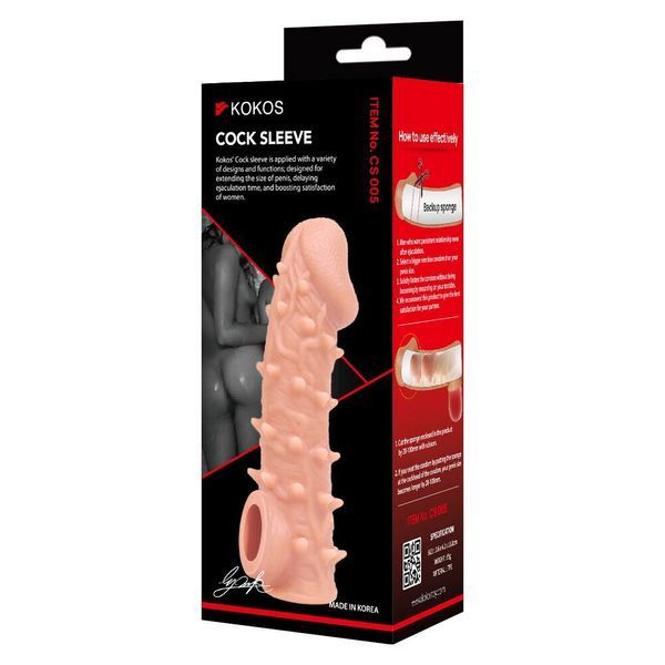 Насадка на член Kokos Cock Sleeve CS 005 M SX1459