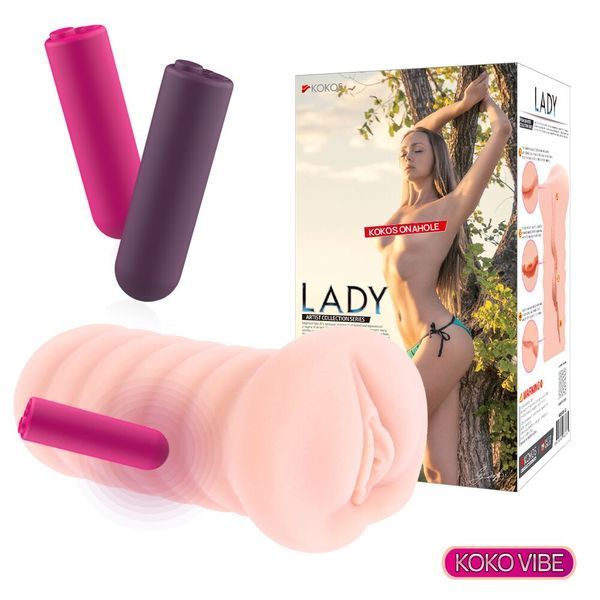 Мастурбатор-вагіна Kokos Lady Vibe SX1410