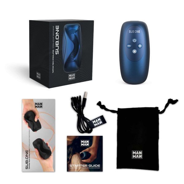 Мастурбатор з вібрацією Manwan SUB.ONE Stellar Blue SX1380