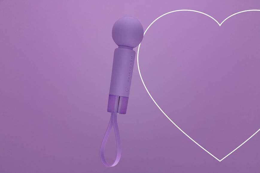 Мини-вибромассажер FairyGasm Pearlstasy violet SX0636