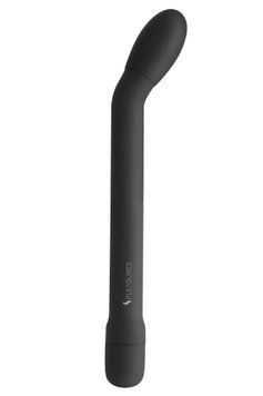 Тонкий вибратор для точки G S Pleasures Lithea Black, 7 режимов SX1601