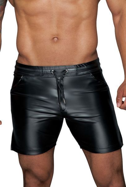 Чоловічі шорти з мокрим ефектом Noir Handmade H061 Powerwetlook shorts, XXL SX0107
