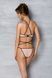 Комплект белья Passion CHIKA SET, L/XL, cream, топ, трусики SO9698 фото 7