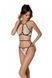 Комплект белья Passion CHIKA SET, L/XL, cream, топ, трусики SO9698 фото 1