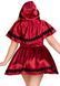 Эротический костюм Красной шапочки Leg Avenue Gothic Red Riding Hood 3X&ndash;4X, платье, накидка SO9127 фото 2