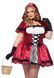 Эротический костюм Красной шапочки Leg Avenue Gothic Red Riding Hood 3X&ndash;4X, платье, накидка SO9127 фото 1