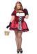 Эротический костюм Красной шапочки Leg Avenue Gothic Red Riding Hood 3X&ndash;4X, платье, накидка SO9127 фото 6